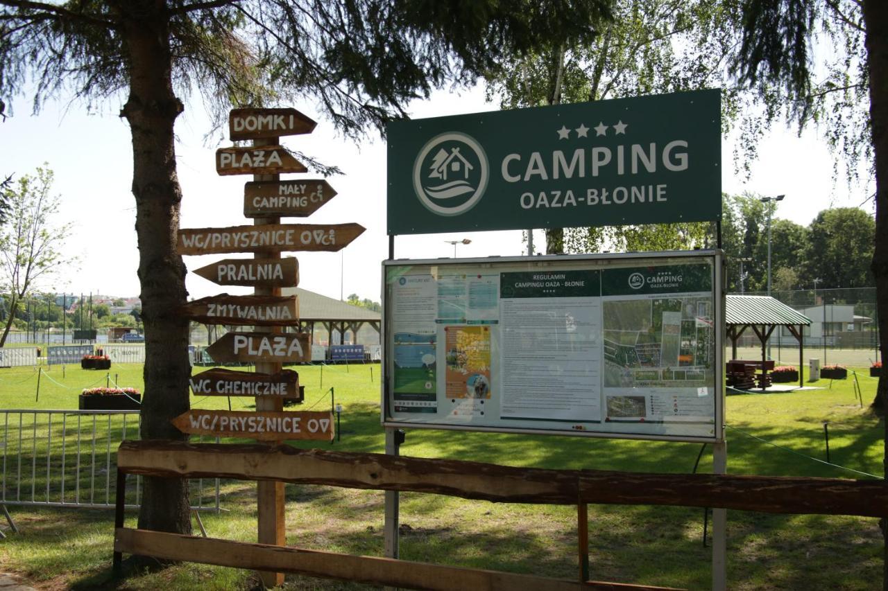 Camping Oaza Blonie Kornik Domki Standard Plus - 3 Pokoje Kültér fotó